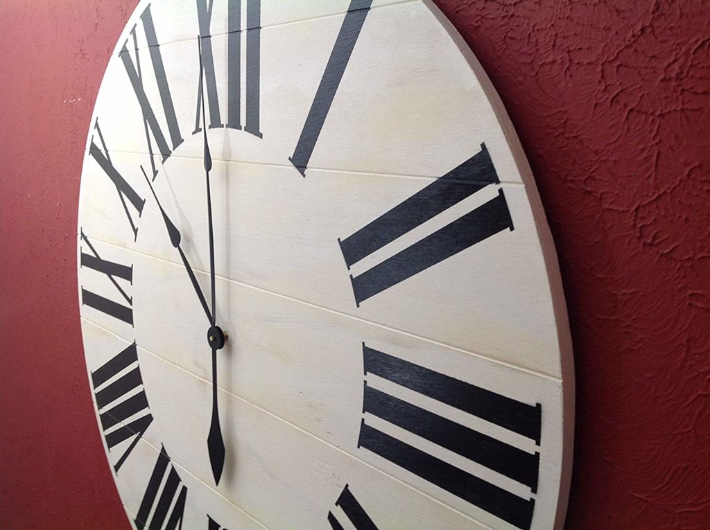 Horizontal Classic Clock O'Donovan Designs